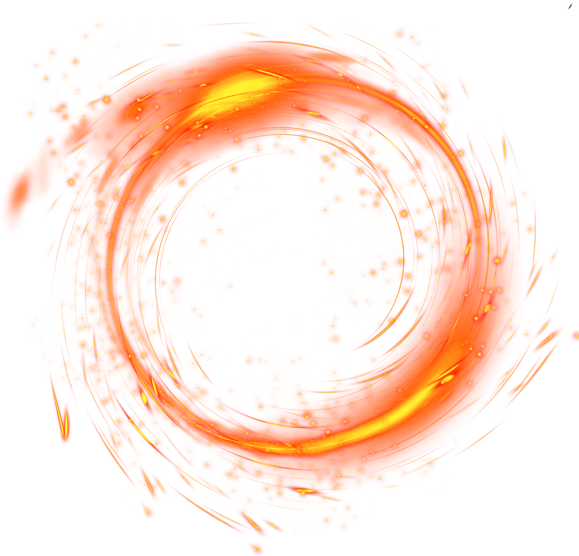 Glowing Fire Circle